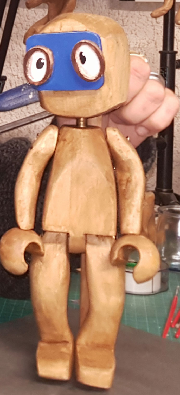 Robotheus, marionnette en scène