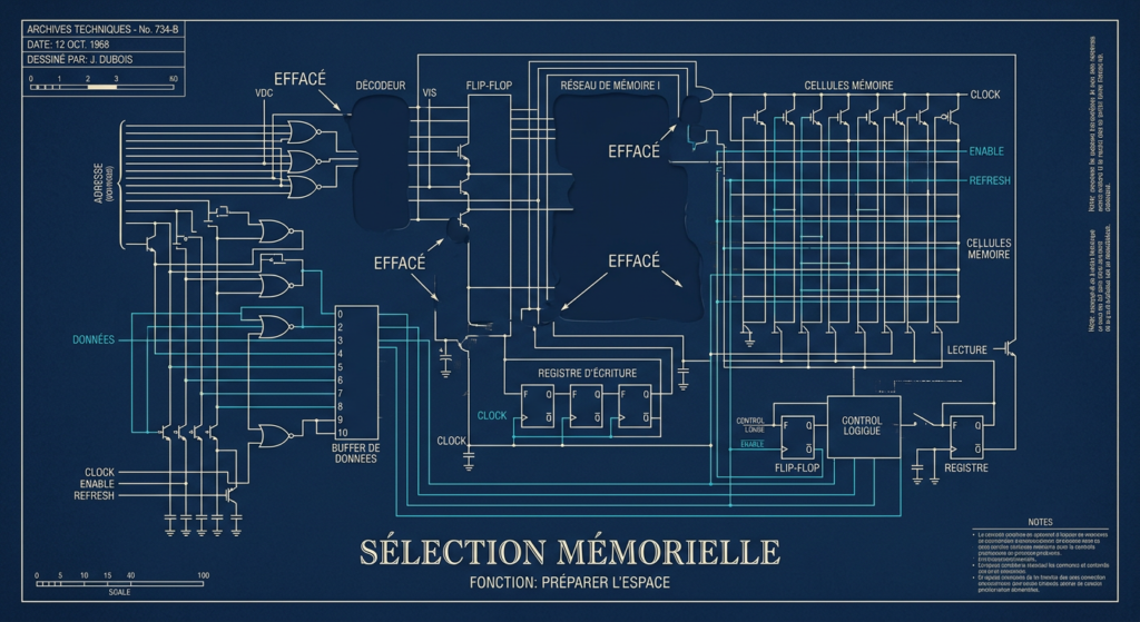 Schéma blueprint, Fragment L'oubli — Robotheus, boucle mécanique, Thadeus' Worlds