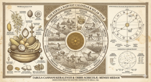 Illustration naturaliste victorienne, Vishu — premier de l'an Kerala hindou, Thadeus' Worlds