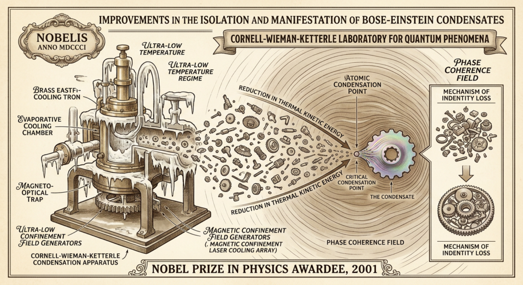 Condensat de Bose-Einstein — illustration Thadeus' Worlds